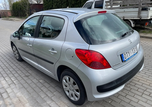 Peugeot 207 cena 10400 przebieg: 233000, rok produkcji 2007 z Darłowo małe 232